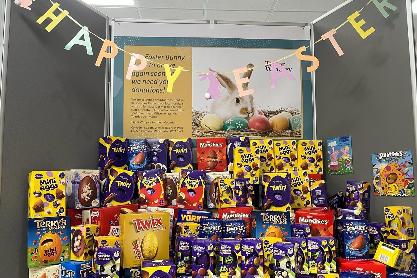 Easter egg donations