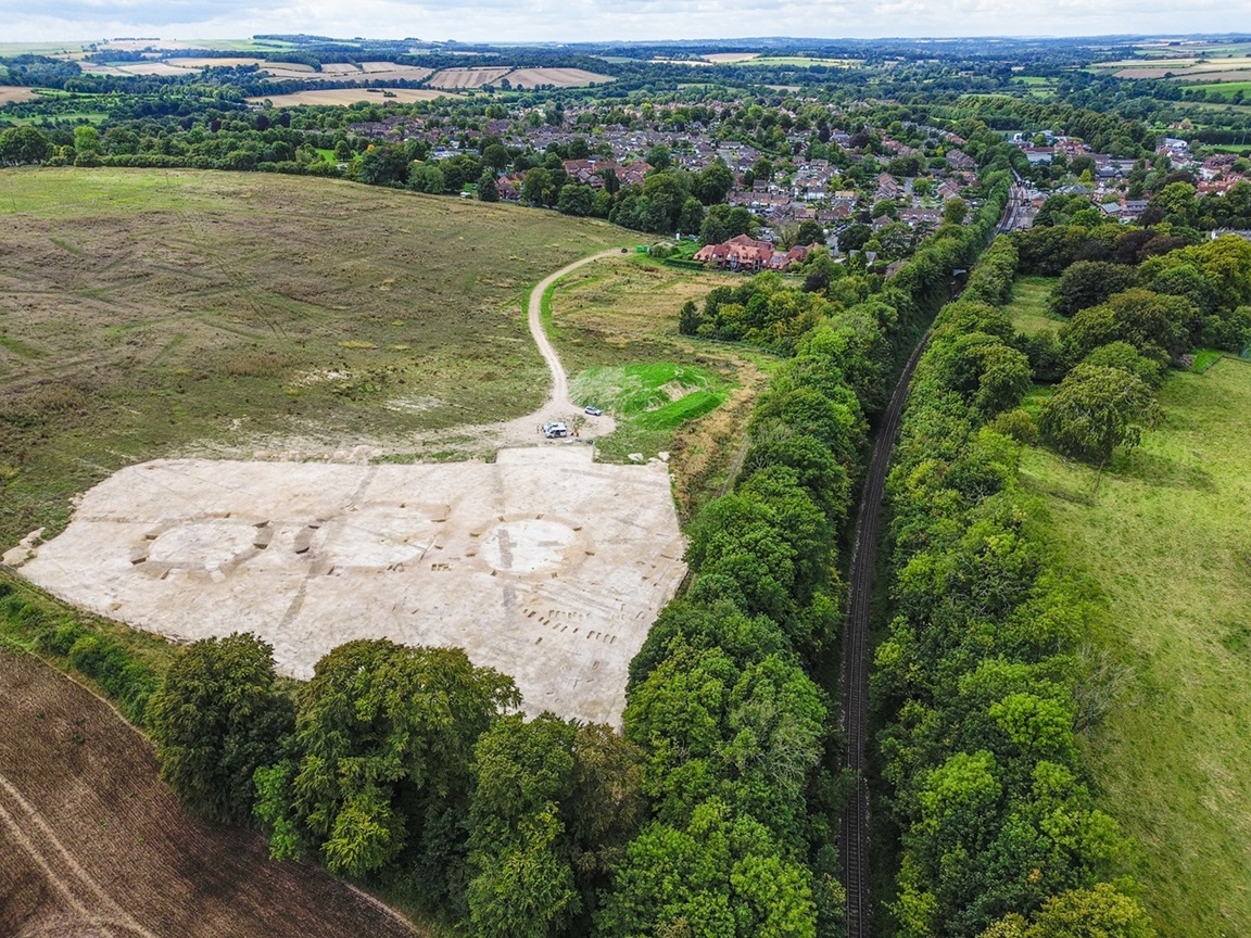 Sun Lane aerial view
