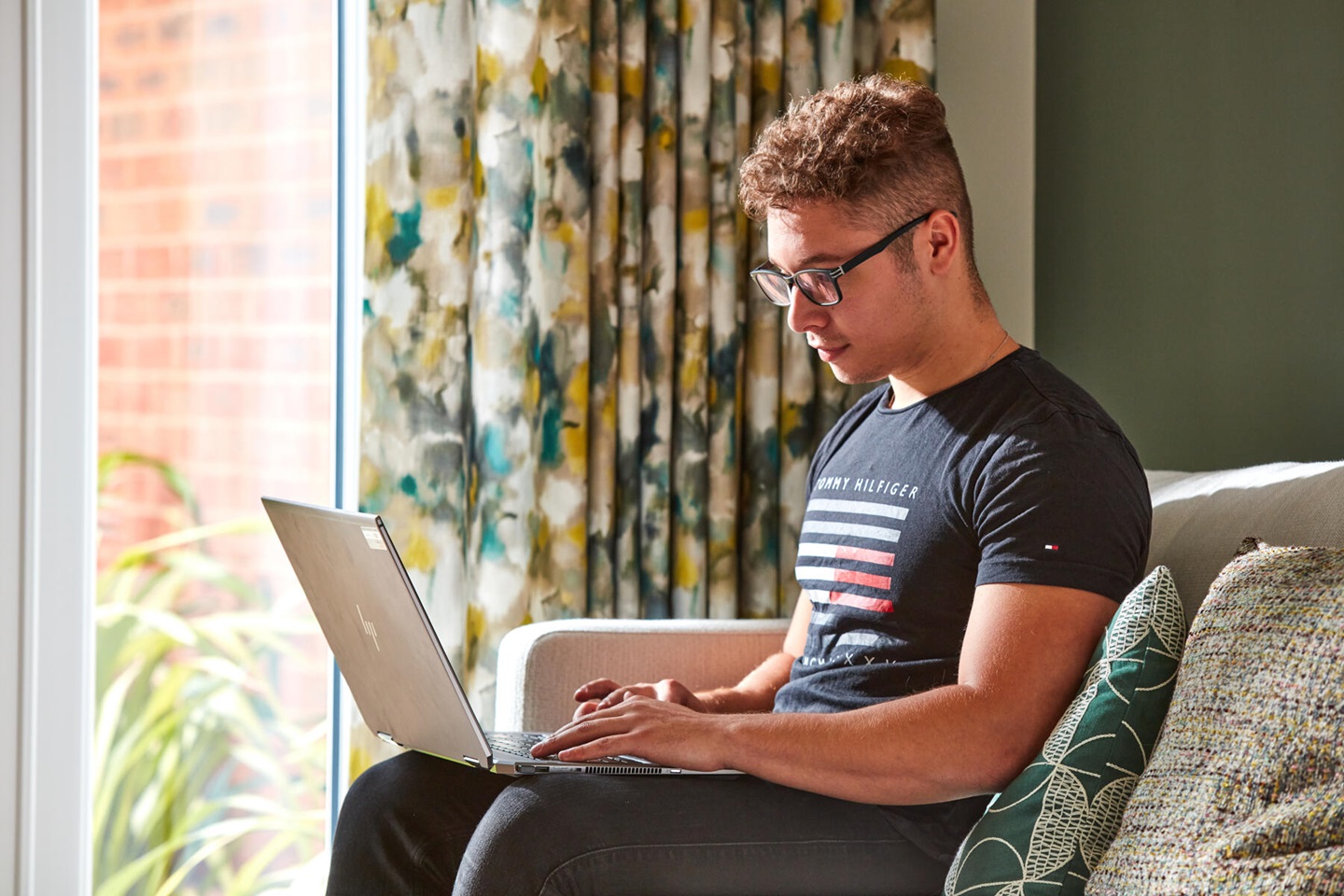 Person on laptop