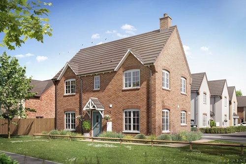 Artists impression of a typical Kingdale home