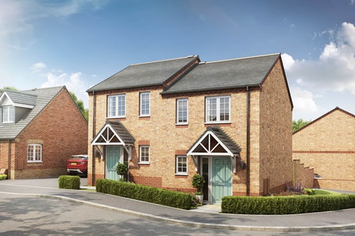 Artists impression of The Ashenford home